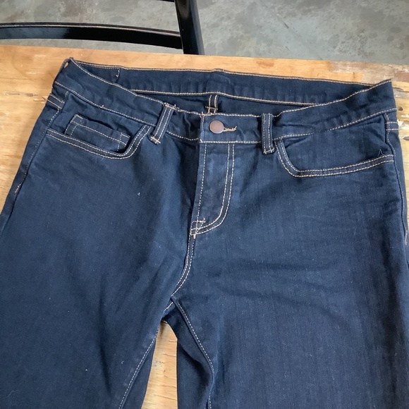 X2 Denim Laboratory 30 black jeans 30x32 soft denim mid to low rise straight leg - Picture 1 of 7